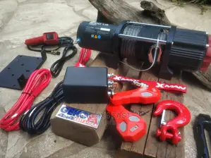 Winch, Synthetic Rope Winch, 12V, 5,000lbs