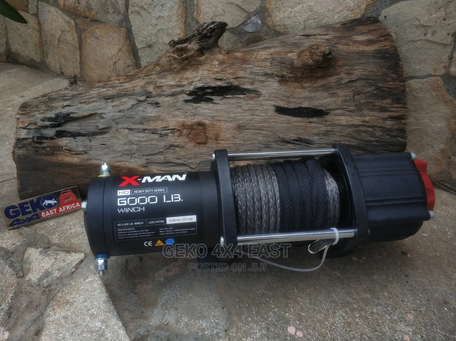 Winch, Synthetic Rope Winch, 12V, 5,000lbs