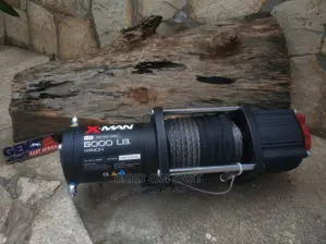 Winch, Synthetic Rope Winch, 12V, 5,000lbs