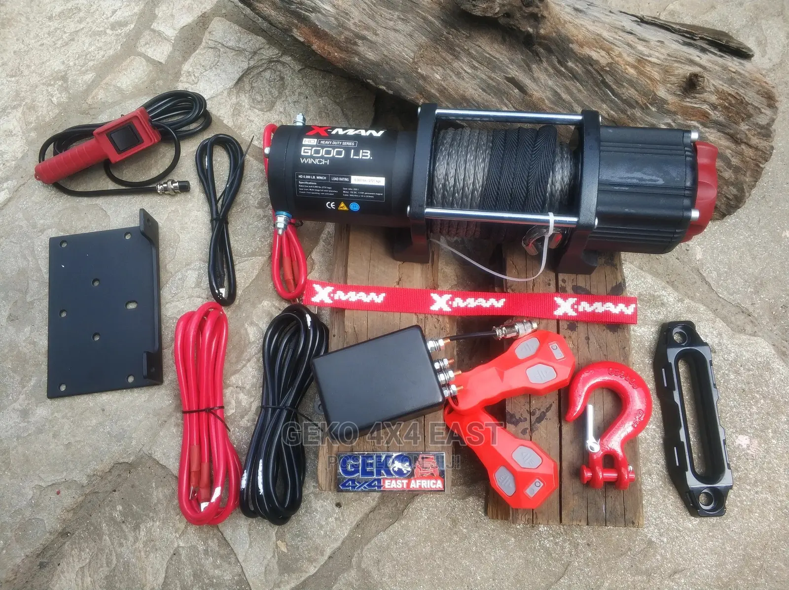 Winch, Synthetic Rope Winch, 12V, 5,000lbs