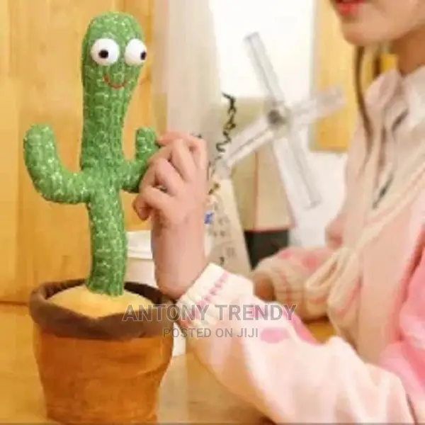 Plush Cactus Dancing Toy