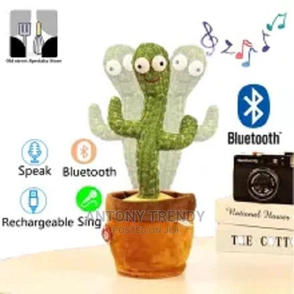 Plush Cactus Dancing Toy. - main view