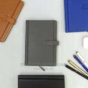 Grey A5 Notebook With Slot