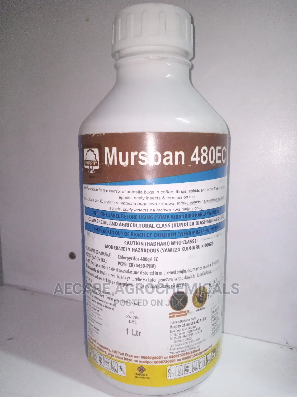 Mursban 480ec Insecticide 1litre