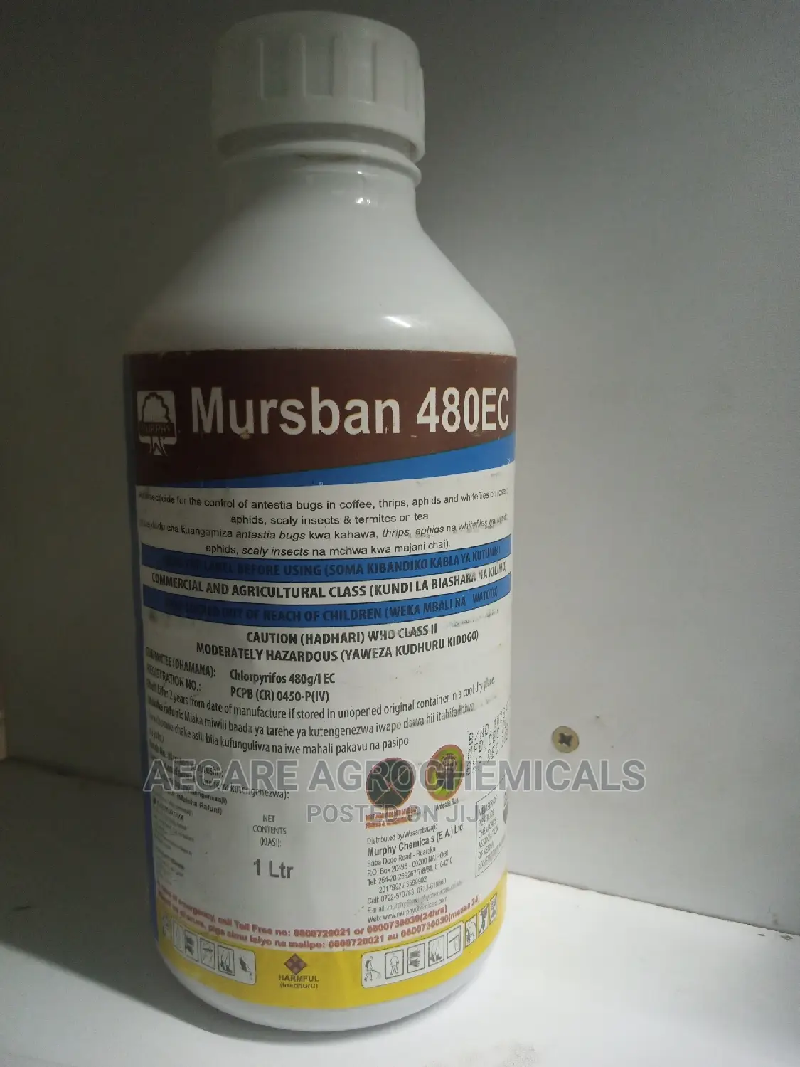 Mursban 480ec Insecticide 1litre