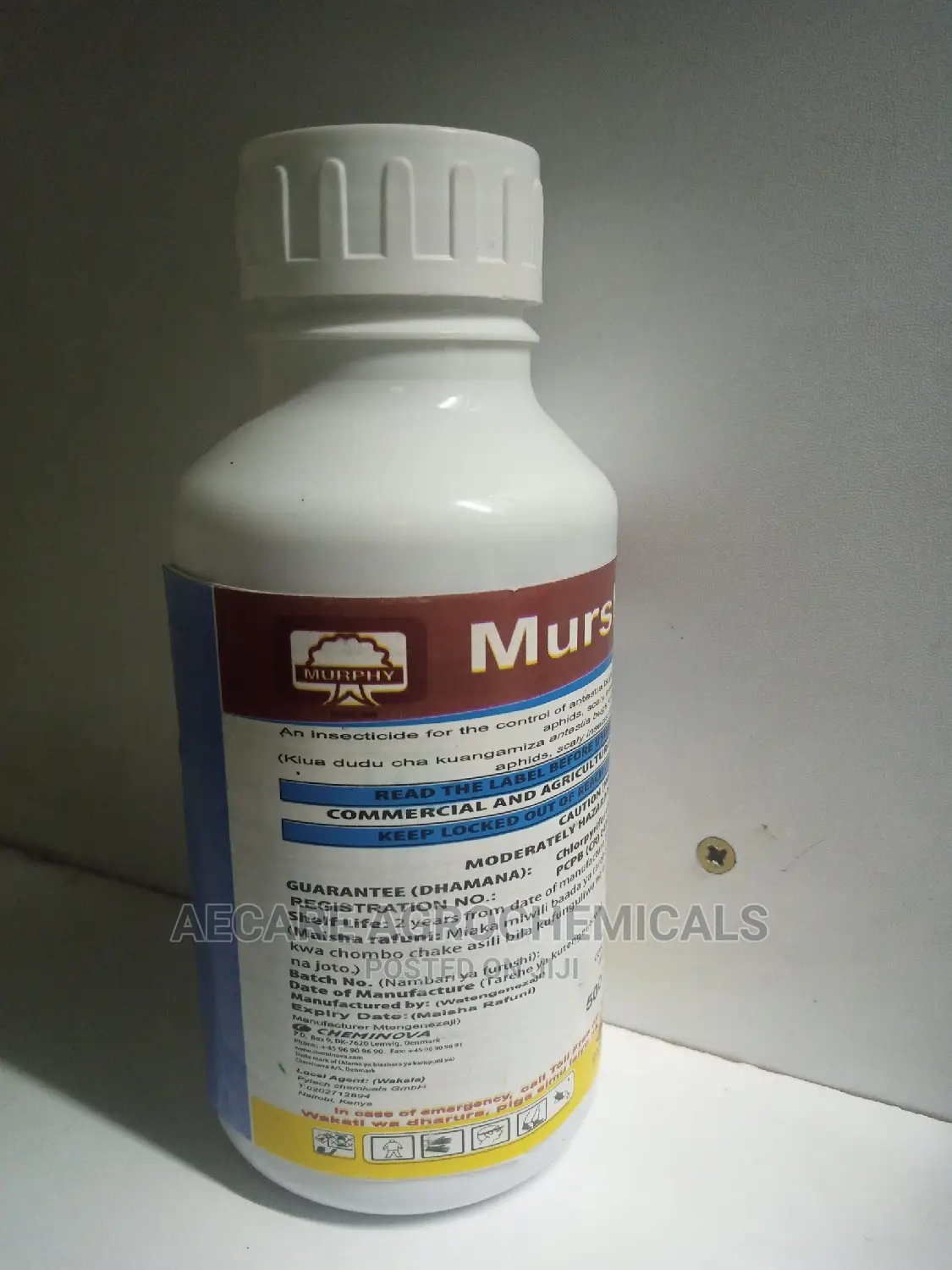 Mursban 480ec Insecticide 500ml