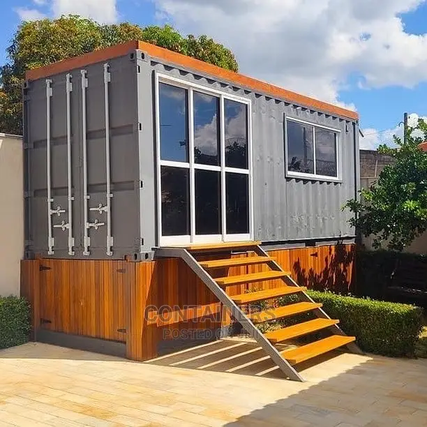 Our Shipping Container Into Offices Is Interesting in Industrial Area