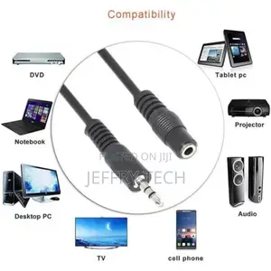 1.5 Meter 3.5mm Audio Stereo Jack Extension Cable | Male To
