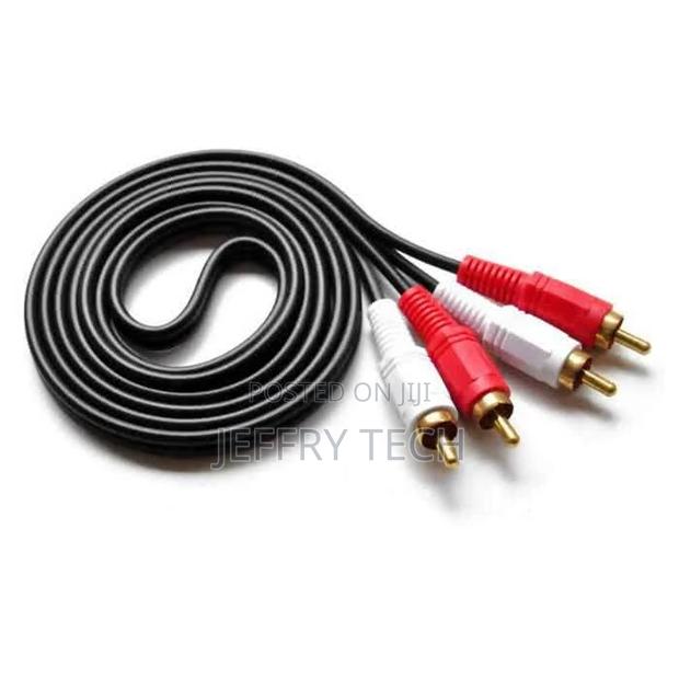 3 Meter 2 RCA to 2 RCA Cable for Audio (Red/White Connectors