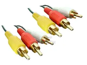 1.5 Meter 3 RCA AV Male to 3 RCA Male Cable (Stereo / Compos