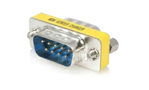 Serial Port DB9 RS232 Male to Male Adapter / Gender Changer