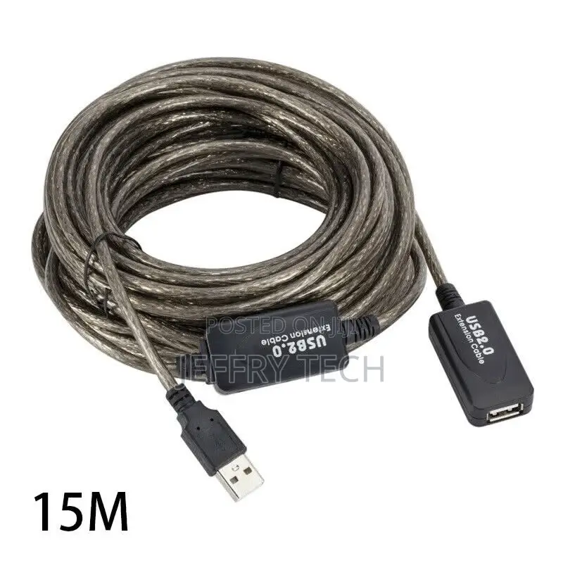 15 Meter USB Extension Cable V2.0 (Male to Female USB Type A