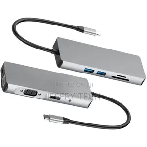 8-In-1 USB C Docking Station / USB Type C Port Replicator –