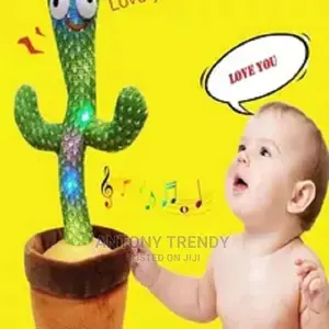 Dancing Cactus Plush Toy Singing .