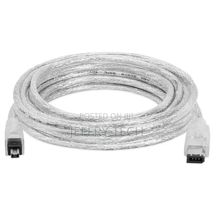 1 Meter – 4 Pin to 6 Pin Firewire 400 / IEEE-1394 / Ilink DV