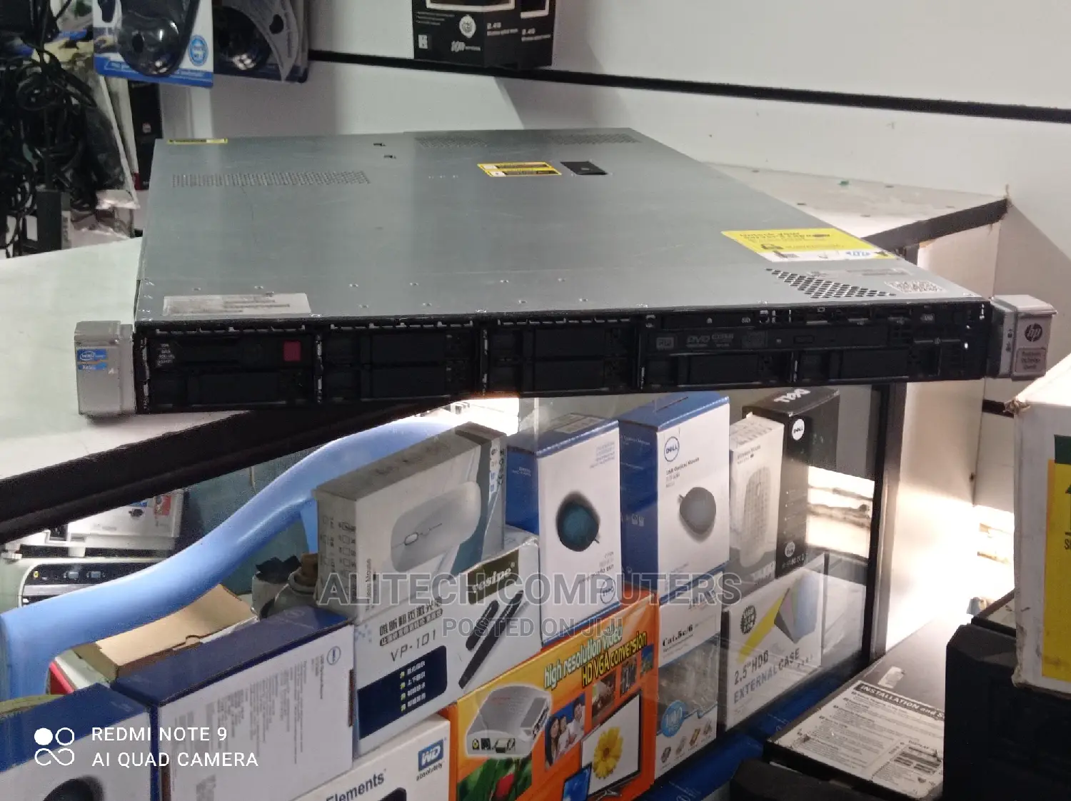 Server HP ProLiant DL 64GB Intel Xeon HDD 1.5T