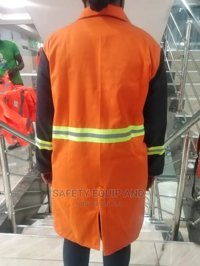 Branded Dust Coat/Orange