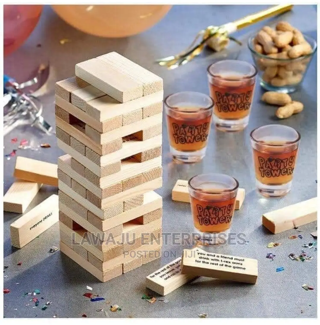 Drunken Tower Jenga