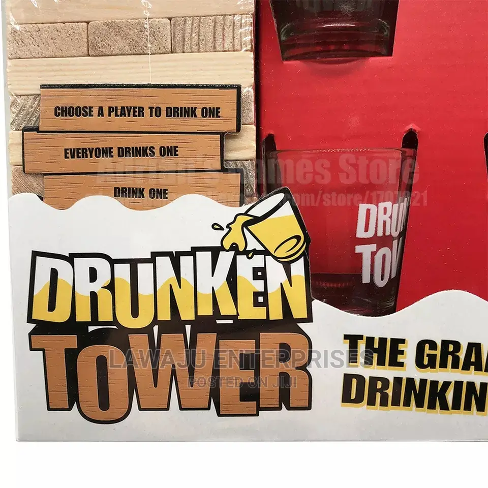 Drunken Tower Jenga