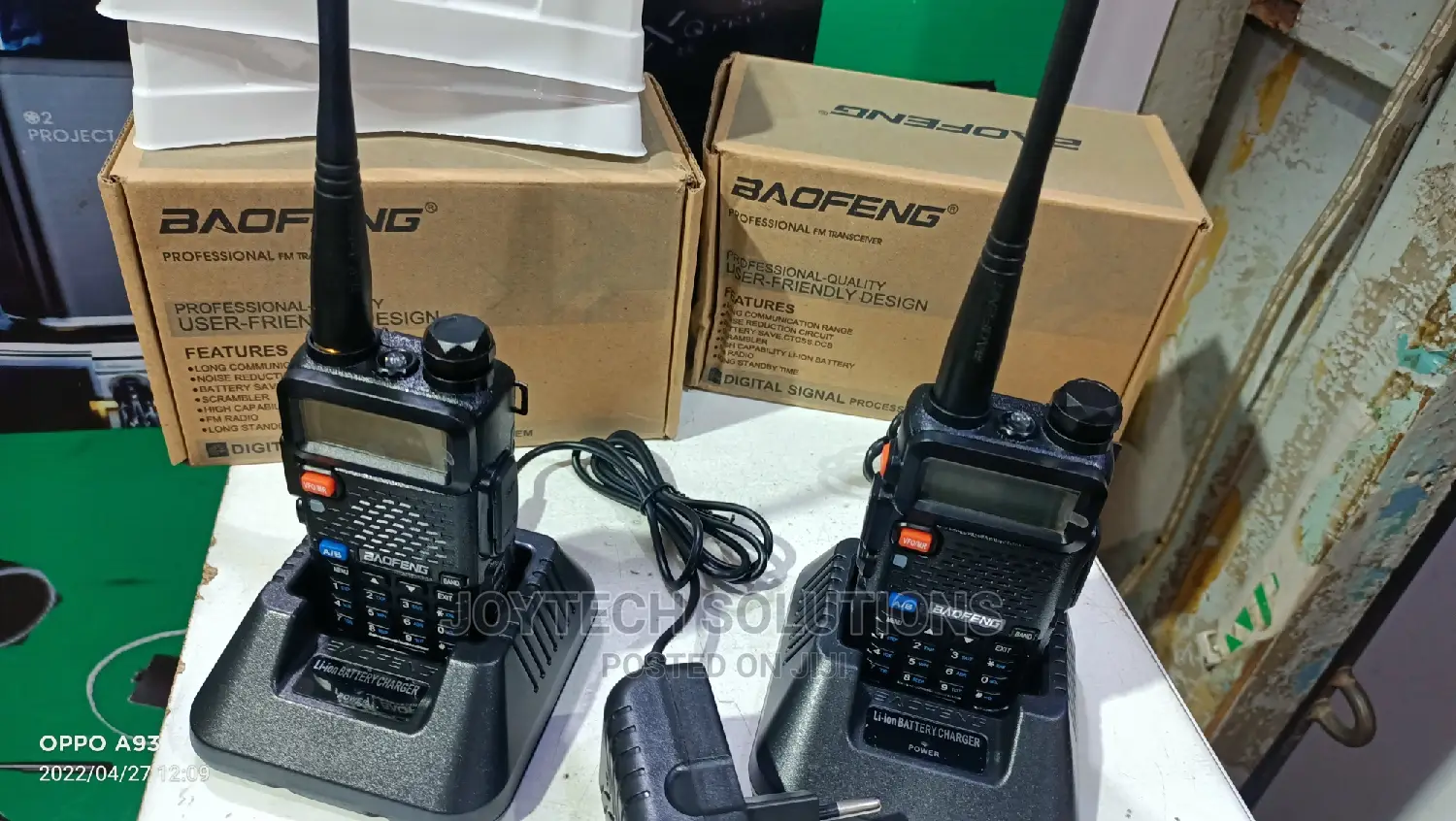 2 Boefeng Uv 5r. Radio Call Two Sets