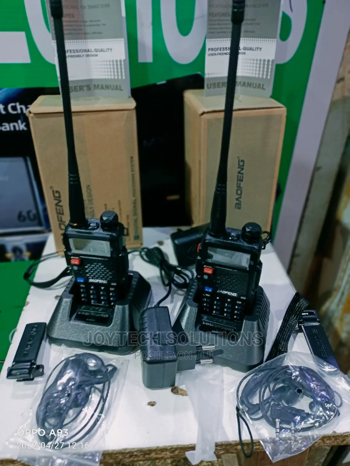 2 Boefeng Uv 5r. Radio Call Two Sets