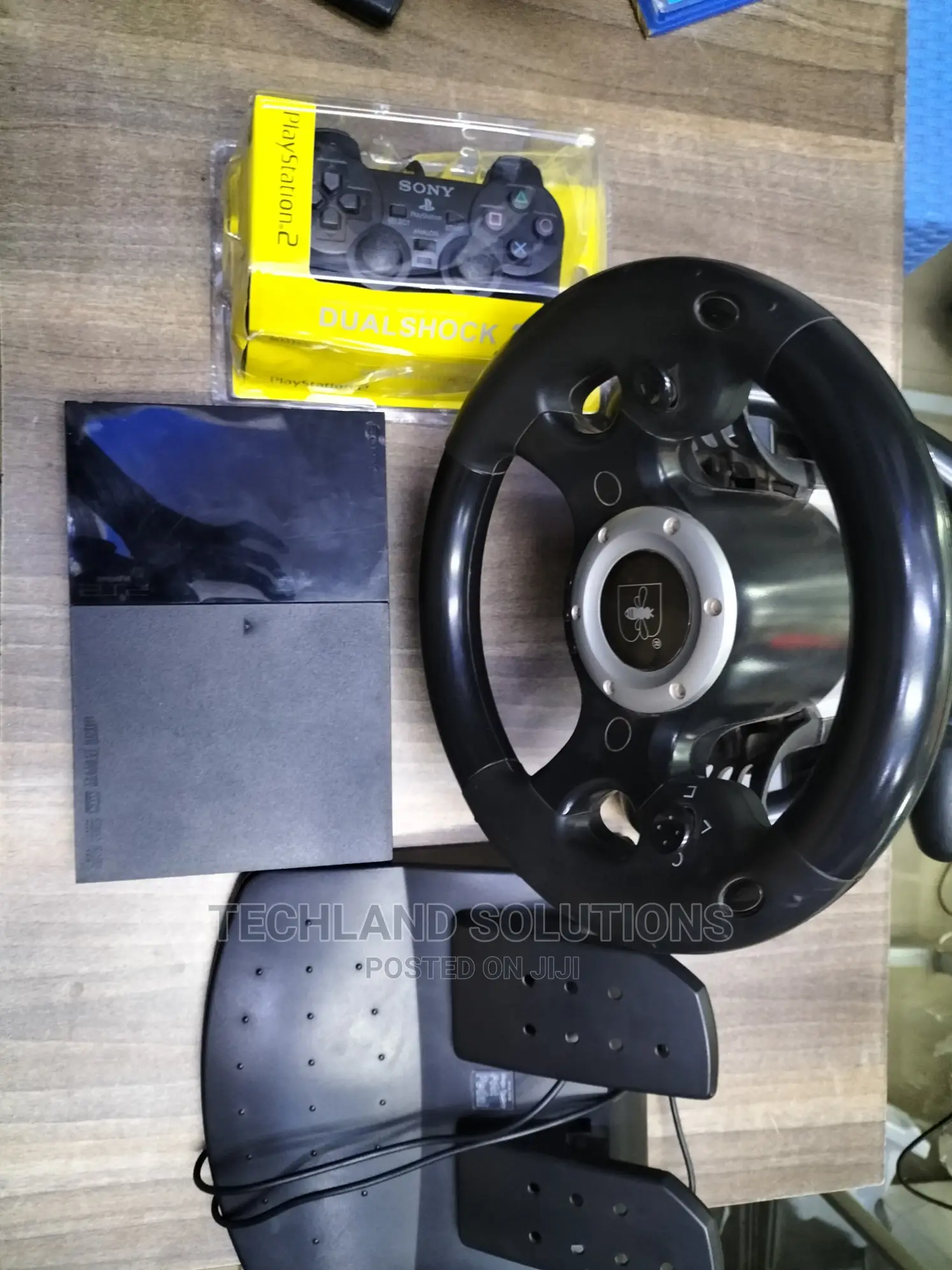 Playstation 2 With Racing Wheel
