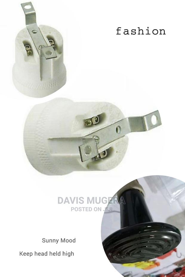 Original Infrared Ceramic Brooder Bulb Heater Holder - thumbnail 4