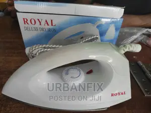 Royal Dry Iron Box- Non Stick Soleplate