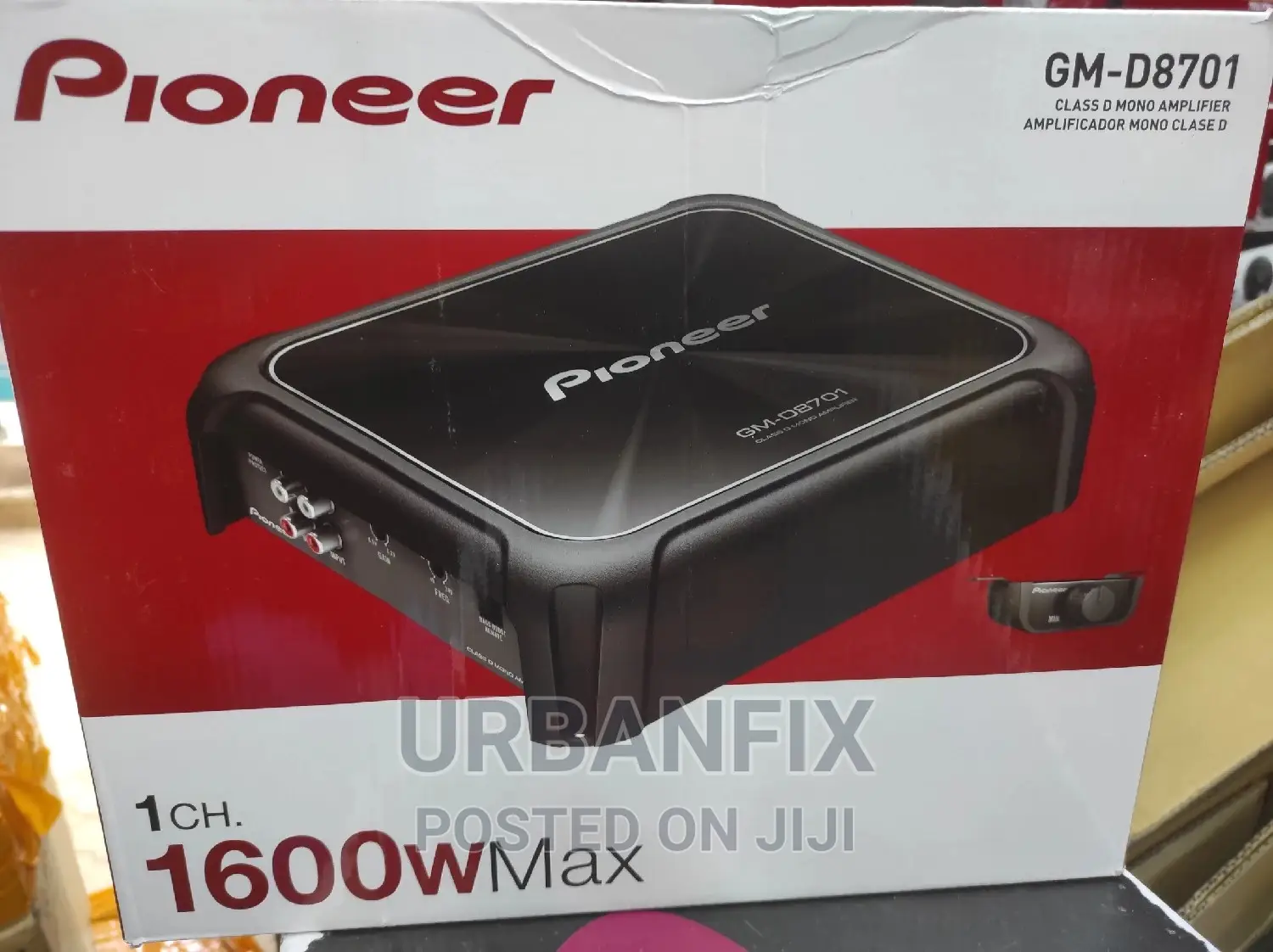 Pioneer 1600 Watts GM-D8701 Mono Block