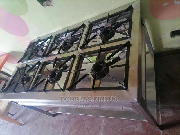 Gas Cooker Stainless Steel ( Commercial) - main view