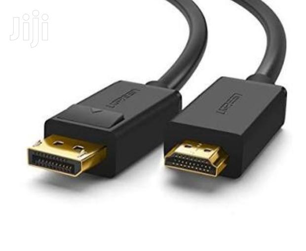 Display Port to Hdmi Cable - main view