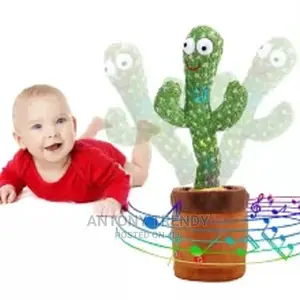 Dancing Cactus Electron Plush Toy .