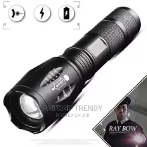 LED Flashlight Powerfulxml T6 Aluminum Waterproof Zoomable .