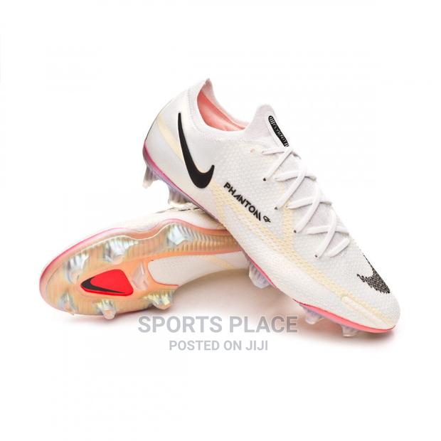 Nike Phantom GT 2 Elite FG Rawdacious - White/Bright Crimson - main view