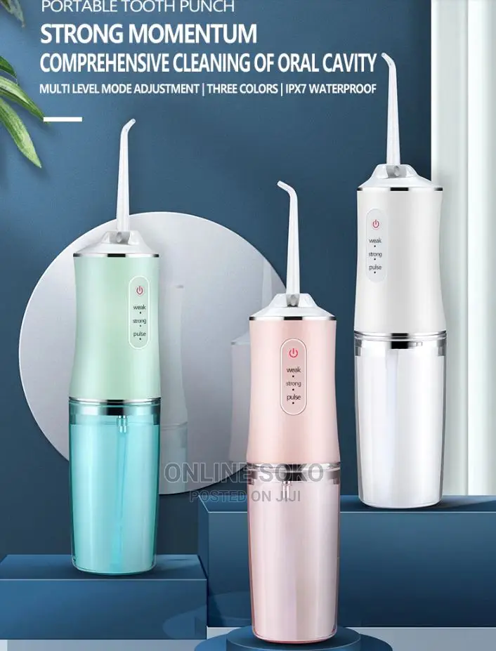 Portable Rechargeable Dental Oral Irrigator Water Flosser