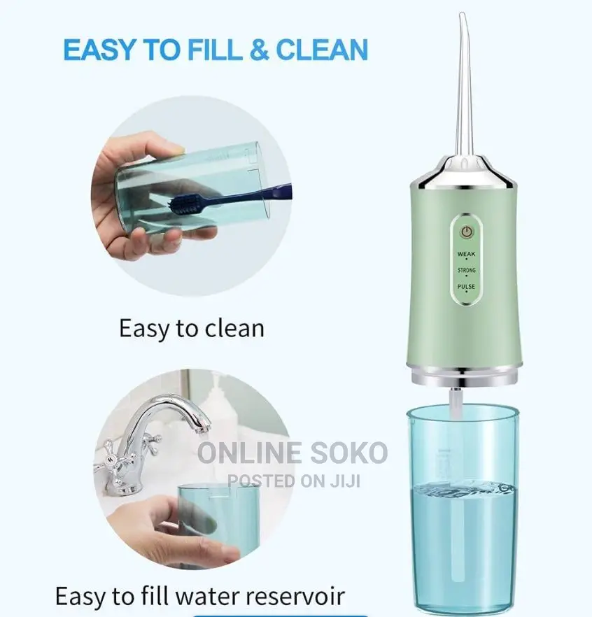 Portable Rechargeable Dental Oral Irrigator Water Flosser