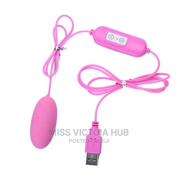 USB Charger Double Egg Bullet Vibrator With Kegel Balls - main view