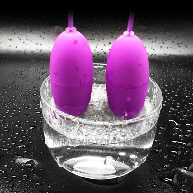 USB Charger Double Egg Bullet Vibrator With Kegel Balls - thumbnail 6