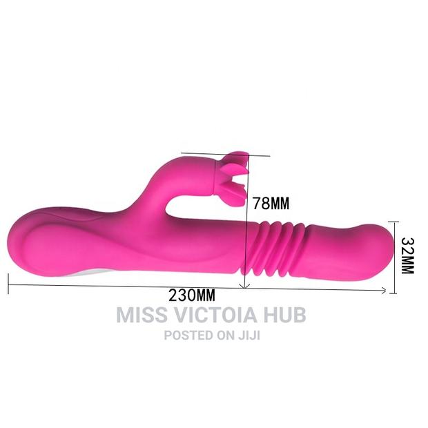 Best Heating Rotating Clitoris G-Spot Telescopic Vibrator - main view