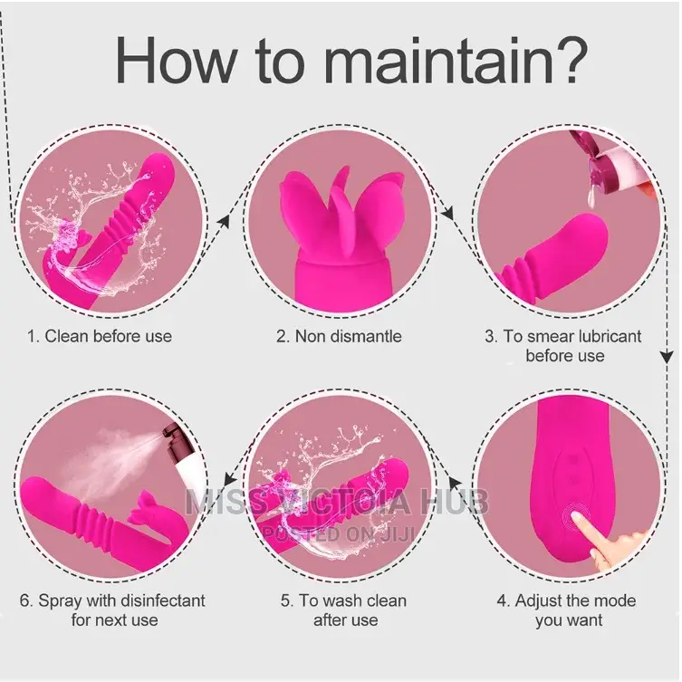 Best Heating Rotating Clitoris G-Spot Telescopic Vibrator