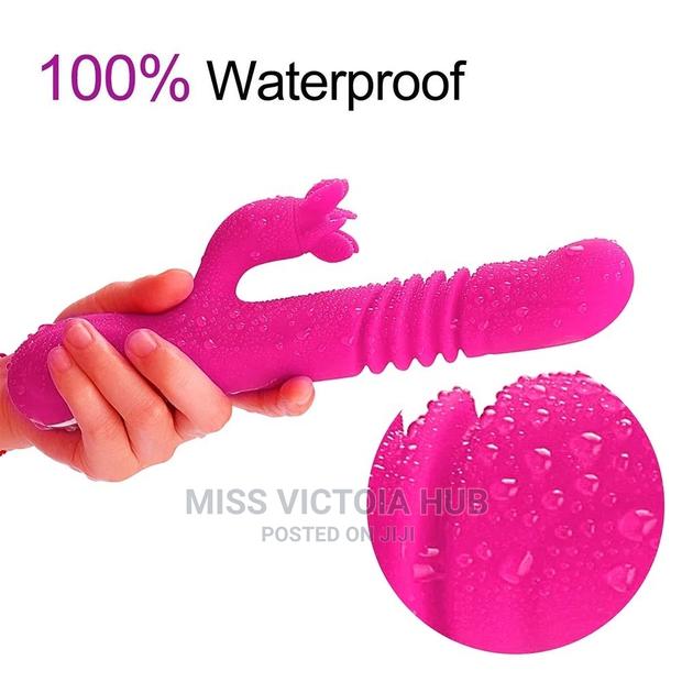 Best Heating Rotating Clitoris G-Spot Telescopic Vibrator - thumbnail 6