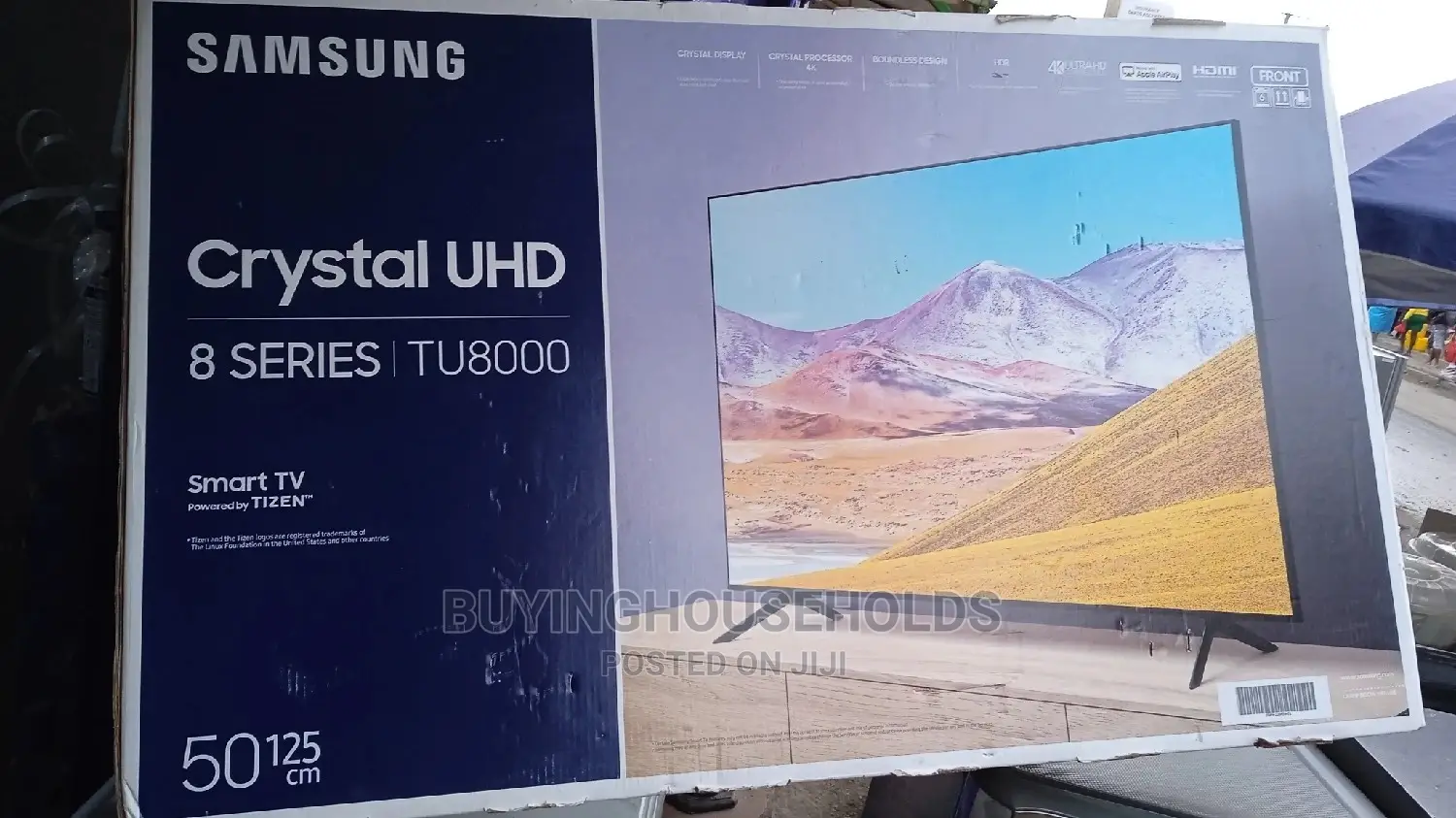 Samsung 50" Smart Tv Series 8 Frameless UHD