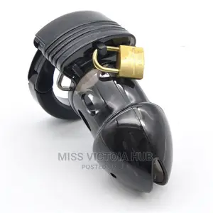Men's Plastic Locking Dildo Device Penis Cage