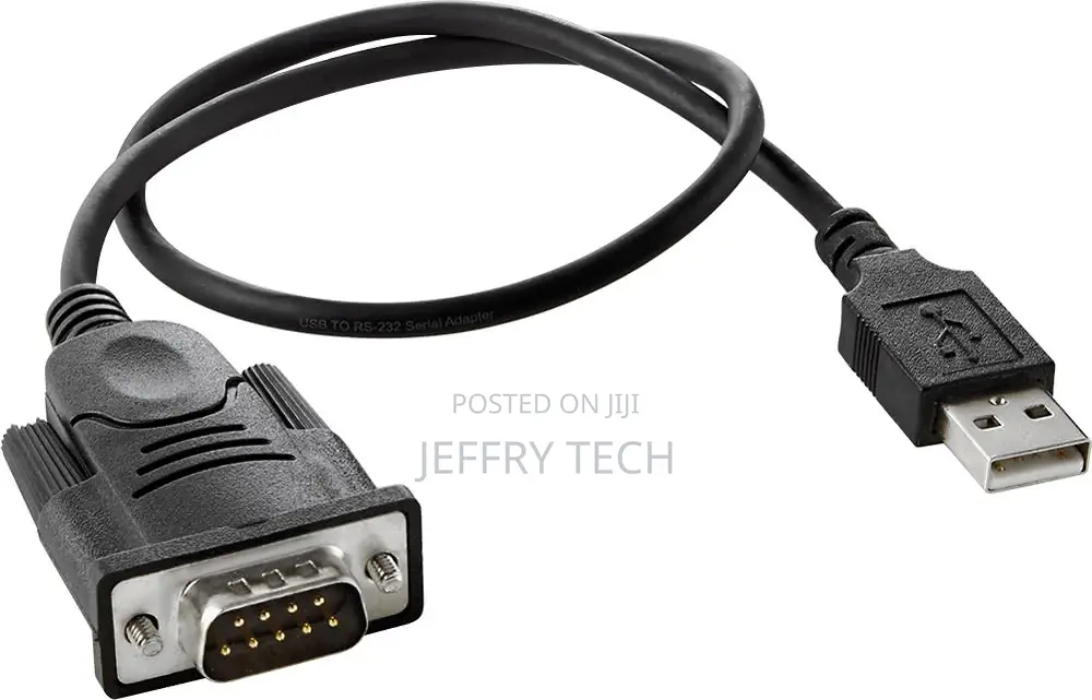 1.2 Meter USB to Serial Port / RS232 to USB DB9 Pin Male Con