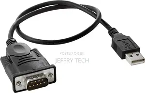 1.2 Meter USB to Serial Port / RS232 to USB DB9 Pin Male Con
