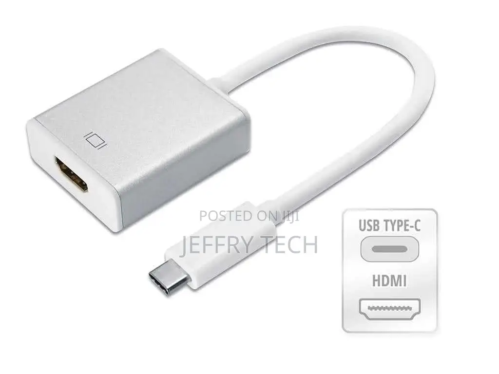 Male USB 3.1 Type C to HDMI Female Adapter | 4k Ultra HD Thu