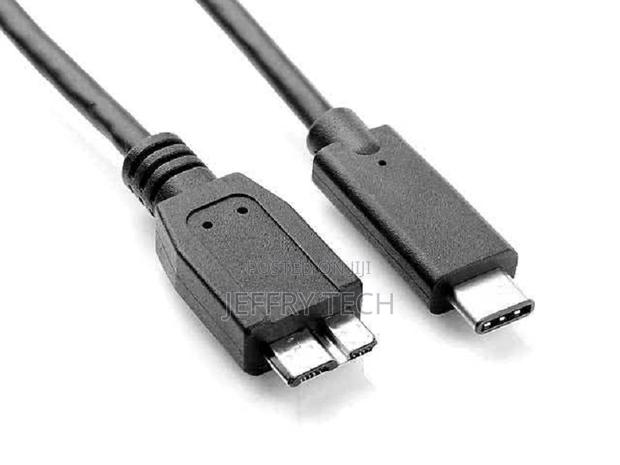 1 Meter Male USB Type C to Micro B USB 3 Male Cable (Externa