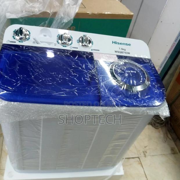 Hisense 7.5 Kg Top Load Washing Machine.