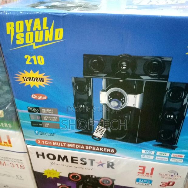 3.1ch Royal Sound Multimedia Speaker System Woofer. - main view