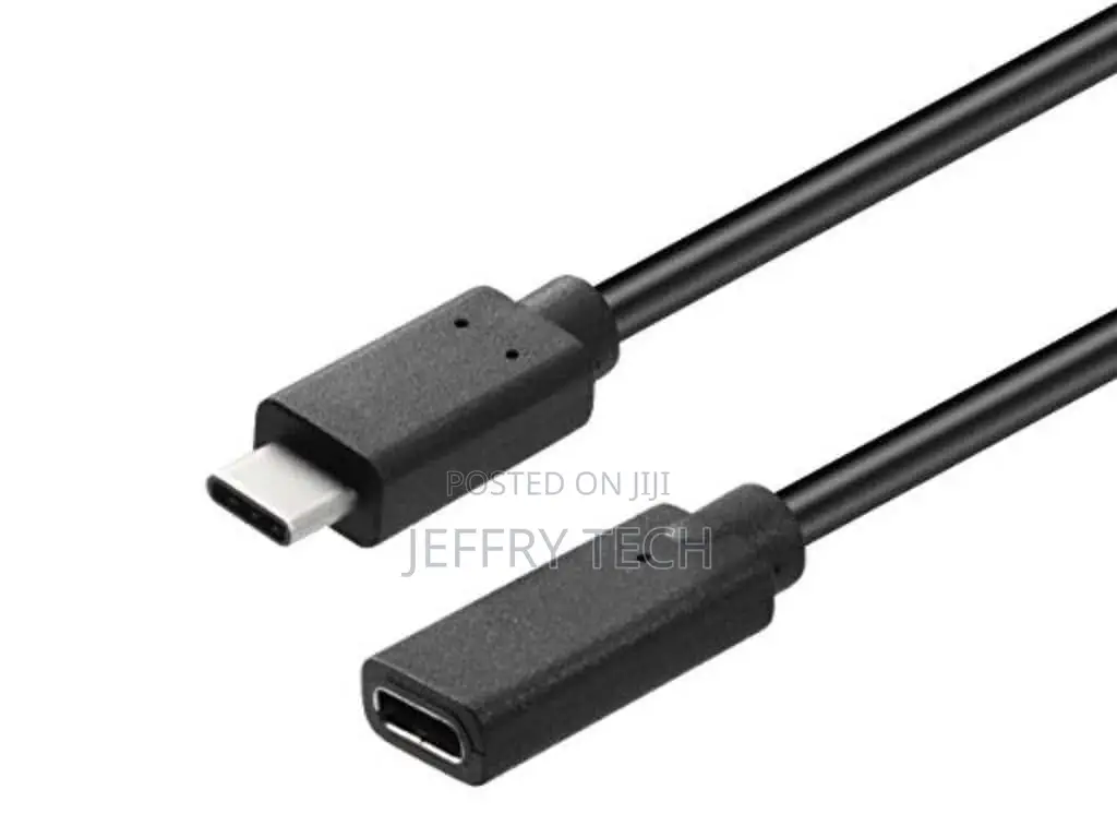 1 Meter USB 3.1 Type C Male to Female Extension Data Cable